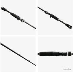 CANNE 13 FISHING FATE BLACK CASTING 1m98 M (medium) 10-30gr