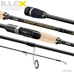 Canne Illex Night Shadows S 200 ML Power Finesse 2m 3.5-14g