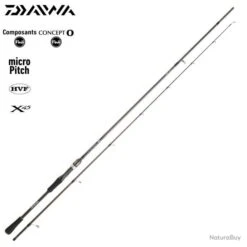 Canne Spinning Daiwa Exceler 802 HFS 2.44m 14-42g