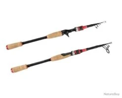 Canne Telescopique Spinning En Fibre De Carbone 198cm Peut Encombrante Et D'excellente Qualité