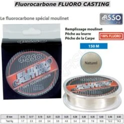 Fluorocarbone FLUORO CASTING ASSO 0.28 Mm