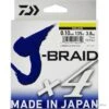 J-Braid X 4 270 M Chartreuse Tresse Daiwa Ø 19/100 / # PE 2.0 / 10.2 Kg / 23 Lb -Abu Magasin 00001 J Braid X 4 270 M Chartreuse Tresse Daiwa O 19 100 PE 2.0 10.2 Kg 23 Lb
