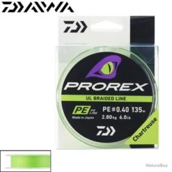 Ligne Tresse Daiwa Prorex UL PE 135m PE 0.25