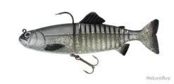 FOX RAGE REPLICANT 18CM JOINTED 80GR UV Silver Baitfish