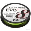 Tresse Daiwa Tournament 8 Braid EVO + 135m Vert 12/100 8,6 Kg -Abu Magasin 00001 Tresse Daiwa Tournament 8 Braid EVO 135m Vert 12 100 8 6 kg