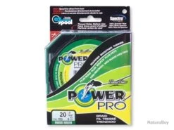 Tresse Power Pro Verte - Bobine 135m 6/100