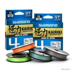 Tresse Shimano Kairiki 4 300m Orange 20/100