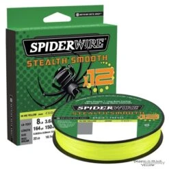 Tresse Spiderwire Stealth Smooth 12 Braid 150m Yellow 39/100