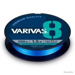 Tresse Varivas PE 8 Ocean Blue 150m 150m PE 2 37lb