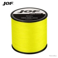 Tresse 1000 Mètre 36kg Jaune