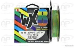 Tresse Powerline Wx8 Multicolore 0.08mm 135m
