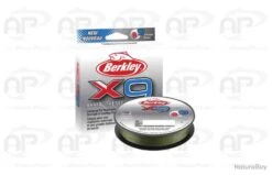 Berkley Tresse X9 150 M Vert Foncé 0,43mm 59.7 Kg