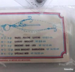 Lot De 11 Montures à Poisson Mort N°0 -Abu Magasin 00003 Lot de 11 montures a poisson mort n 0