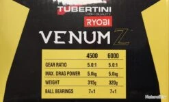 Ryobi Moulinet Tubertini VENUM Z 6000 -Abu Magasin 00003 Moulinet Tubertini VENUM Z 6000