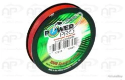 Tresse Power Pro Rouge 0,15mm 275m 9kg