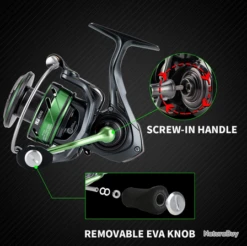 Moulinet De Pêche 4000 5.2:1 Carnassiers, Mer, Surfcasting M28 -Abu Magasin 00011 Moulinet de peche 4000 5.2 1 carnassiers mer surfcasting M28