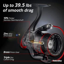 Moulinet De Pêche 5000 Carnassiers, Mer, Surfcasting M8 Traînée De 18 Kg -Abu Magasin 00015 Moulinet de peche 5000 carnassiers mer surfcasting M8 trainee de 18 kg